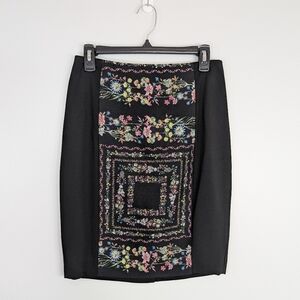 Ted Baker Annasa Floral Embroidered Pencil Skirt NWT - Sz 2 (US 6)